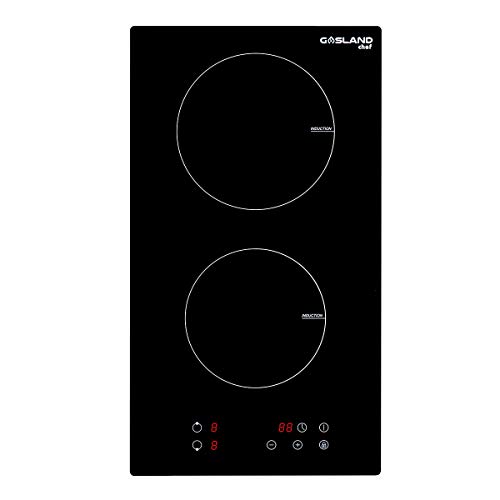 Gasland Chef IH30BF - Cocina de Inducción de 2 Zonas (30 cm, con Pantalla Táctil y Temporizador)