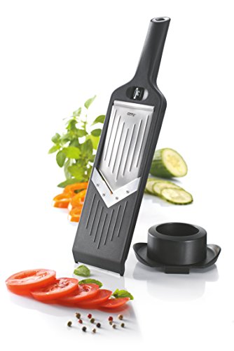 Gefu 50440 Violi Rallador de verduras, Ajustable, Plástico, Negro, 32 x 9 x 5,5 cm