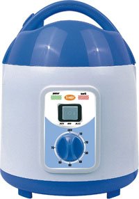 Generador de vapor pro para portable Sauna de vapor. Capacidad:2 Litros, 2 Escalones 750 y 1050 Vatios, con Reloj de tiempo