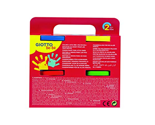 Giotto Be-Bè Pintura A Dedos 4X150 G