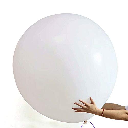 Globos Gigantes de Fiesta, 6 Piezas Globos Grandes 90 cm de Látex, Gigante Globos de Colores para Fiesta Cumpleaños Bodas Bautizo Graduación Navidad Carnaval Celebraciones