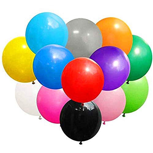 Globos Grandes,Globos Gigantes,Globos Latex,Gigante Globos de Colores,Globos Gigantes de Fiesta,Globos Grandes Redondos,Globos de Fiesta Cumpleaños Decoracion