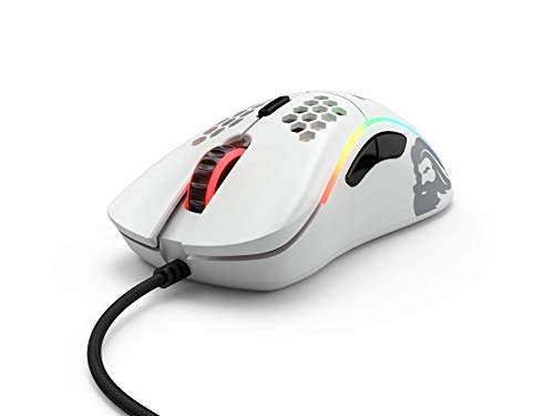 Glorious PC Gaming Race Model D Gaming-Maus - Blanco Mate, GD-White