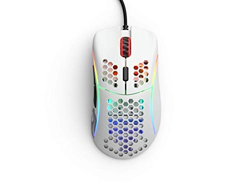 Glorious PC Gaming Race Model D Gaming-Maus - Blanco Mate, GD-White