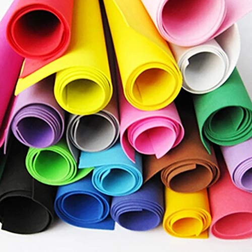 Goma Eva Barata 20 Láminas de 60 x 40 x 2mm de Colores Surtidos a Escoger por Uds Tras la compra Nosotros les llamamos y Uds Escogen qué Colores Necesitan de Foam ó Foamy