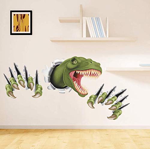 Gosunfly 3D Dinosaurio Pared Pared Del Dormitorio Pegatinas Adhesivos Murales De Comercio Exterior 30CM*90CM.