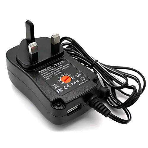 GPFDM 30W Universal 3V 4.5V 5V 6V 7.5V 9V 12V AC DC Adaptador Fuente De Alimentación para Dispositivos Electrónicos Domésticos Enrutador Altavoz Teléfono Inteligente Tableta Cámara