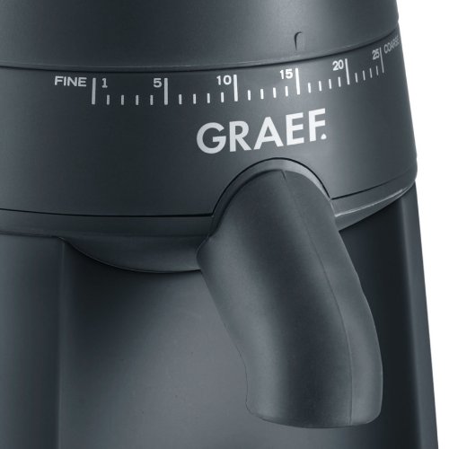 Graef CM702EU - Molinillo de café (128 W), color negro mate