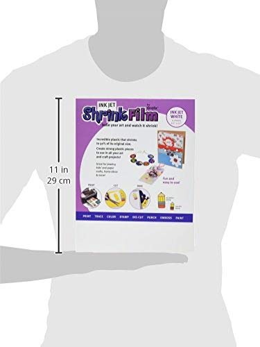 Grafix KSF6-CIJ 8-1/2-Inch by 11-Inch Shrink Film