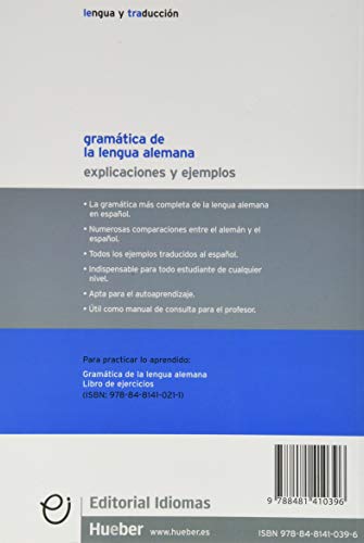 GRAMATICA LENGUA ALEMANA explicaciones (Gramatica Aleman)