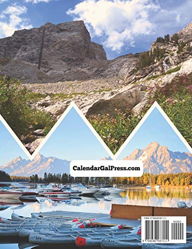 Grand Teton National Park Calendar 2021: 18 Months October 20 through March 22