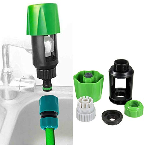 Grifo de Agua Universal para Adaptador de Conector de Manguera de Jardín Conectores de Montaje Rápido Mezclador Adaptador de Grifo de Baño de Cocina Interior Al Aire Libre