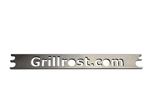 Grillrost.com Das Original Rascador de Parrilla de Acero Inoxidable para espesores de Varilla 4mm 5mm 6mm 6mm 8mm