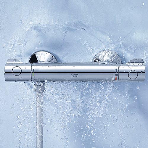 Grohe Grohtherm 800 - Termostato de ducha, tecnología termostática para un control de temperatura preciso (Ref. 34558000)