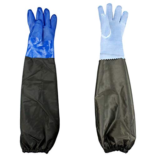 Guantes de trabajo de seguridad Anelku impermeable guanteletes constructores drenaje de pesca