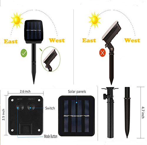 Guirnaldas de Luces Solar 7M 50 LED Cadena de Luces Solar 8 modos Farolillos Guirnalda Luces Luces de Cadena solar Guirnalda Bombillas solar Solar Luces exterior IP65 Impermeable