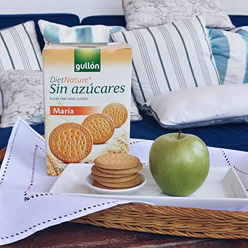 Gullón - Galleta María sin azúcar Diet Nature Pack de 2, 400g