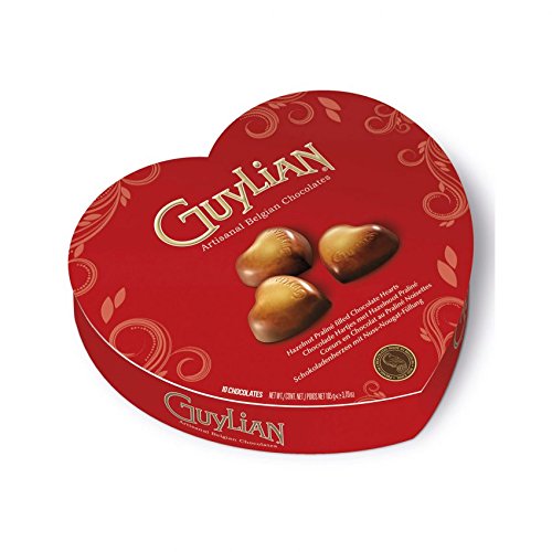 GUYLIAN - CORAZONES DE PRALINÉ - BOMBONES - 105 GR