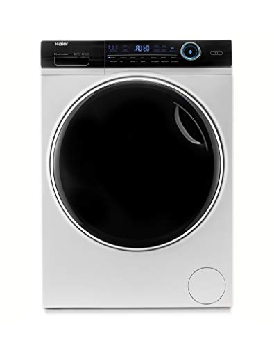 Haier HW120-B14979 - Lavadora de carga frontal I-Pro Series -12Kgs, Motor Inverter Direct Motion, ABT Antibacterias, Función Refresh&Vapor,Tambor XXL con LED, Libre instalación, A+++