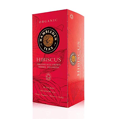 Hambleden Teas Organic Hibiscus Tea, 20 Teabags