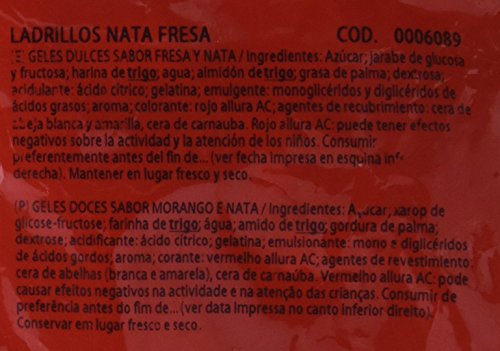 Haribo Ladrillos Nata Fresa Gominolas - 1000 gr