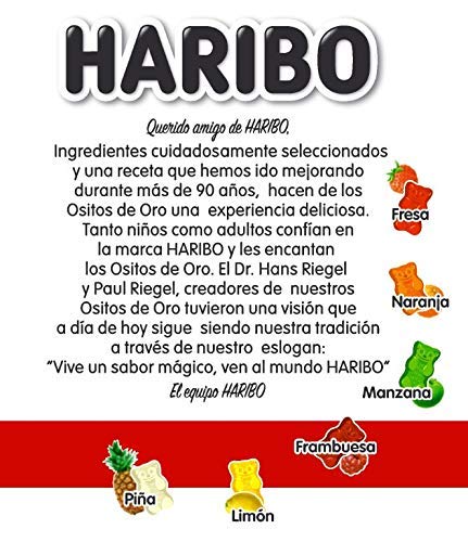 Haribo - Ositos - Caramelos de goma - 1 kg - [pack de 2]