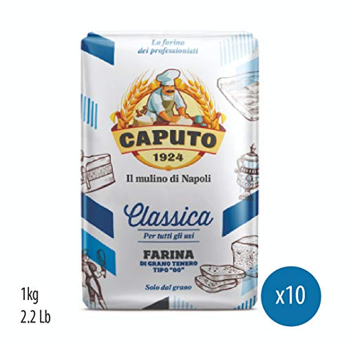 Harina Caputo - Blu Trigo 00 Kg. 1 - Paquete 10 Piezas