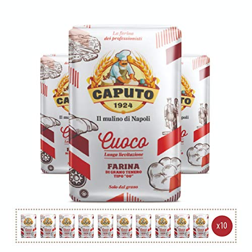 Harina Caputo rojo "00" Pizza Chef kg 1 - Paquete 10 Piezas