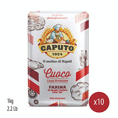 Harina Caputo rojo "00" Pizza Chef kg 1 - Paquete 10 Piezas