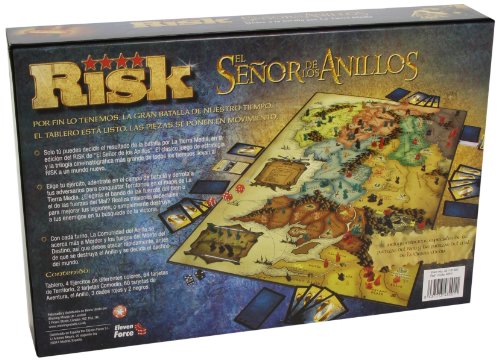 Hasbro Gaming Risk - El señor de los Anillos, juego de mesa (Eleven Force 82011)