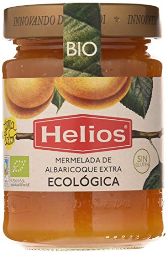 Helios Mermelada Extra Albaricoque Ecológica - 350 gr - [Pack de 3]