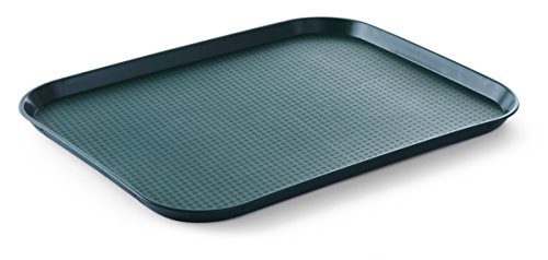 HENDI Bandejas para comida rápida (grande) - Verde - 350x450x(H)20 mm