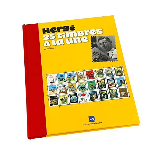 Hergé 25 Timbres à la une