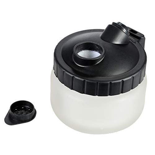 Herramienta de lavado con aerógrafo, Baugger- Clean Pot Cepillo de aire Porta bolígrafo Jarra de limpieza de botellas Botella Boquilla de aguja Cerdas Cepillos Set de filtros de esponja