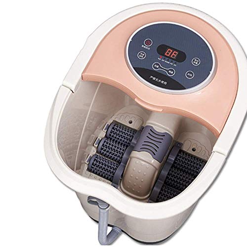 Hidromasaje para pies Foot Spa Masajeador calor, vibración, burbujas, masaje eléctrico baño de pies, pies cuenca ultra profundo del cucharón con Digital de alta definición de pantalla grande, temperat