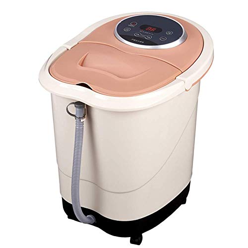 Hidromasaje para pies Foot Spa Masajeador calor, vibración, burbujas, masaje eléctrico baño de pies, pies cuenca ultra profundo del cucharón con Digital de alta definición de pantalla grande, temperat