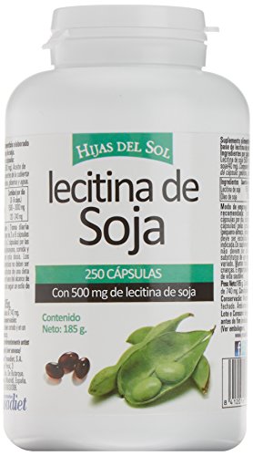 Hijas Del Sol Lecitina de Soja - 250 Cápsulas Blandas