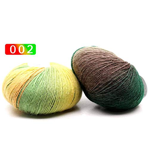 Hilo de lana Anti Pilling Anti Shrink Rainbow Color Hilo de tejer a mano para tejer crochet 15 Color elegido 5