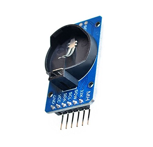 Hosaire Módulo DS3231 AT24C32 Reloj en Tiempo Real RTC Alta precisión de Reloj con batería suministrada módulo de Memoria del módulo CII para Arduino Frambuesa Pi microcontrolador