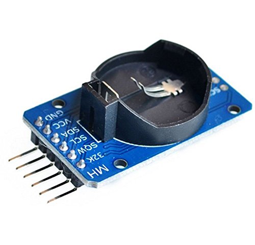 Hosaire Módulo DS3231 AT24C32 Reloj en Tiempo Real RTC Alta precisión de Reloj con batería suministrada módulo de Memoria del módulo CII para Arduino Frambuesa Pi microcontrolador