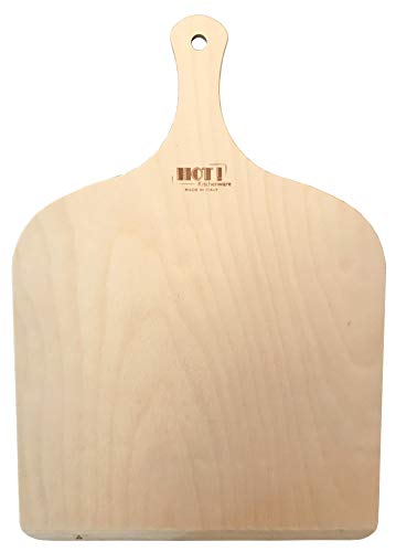 HOT! Kitchenware Pala para Pizza, Madera de Abedul, 100% Made in Italy, 29 x 41.5 cm