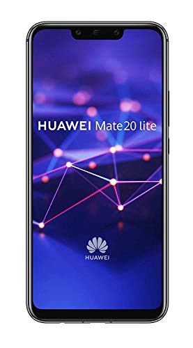 Huawei Mate 20 Lite - Smartphone Dual SIM de 6.3" Full HD (Kirin 710, 4 GB de RAM, 64 GB de memoria interna, cámara dual de 24 + 2 MP) negro