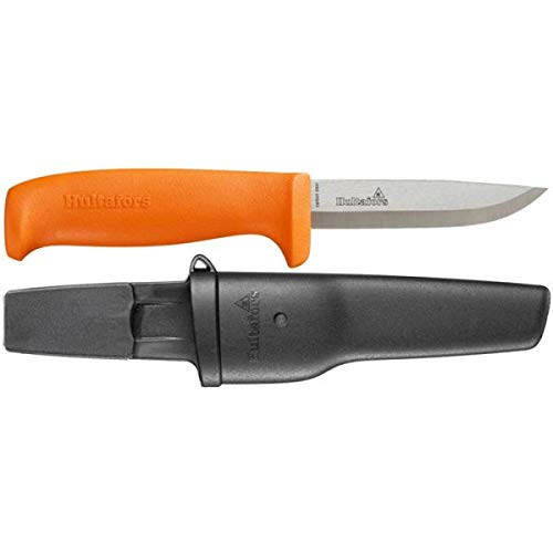 Hultafors 380010 Cuchillo profesional de acero japonés de 280 mm (incluye funda para el cinturón de plástico extra resistente)