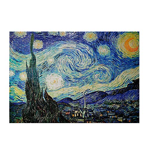 Huyiko 2000 Unidades/Pintura De Rompecabezas De Paquete Famoso Mezcla de Puzzles para Adultos y Juguetes de los niños para la decoración de la casa