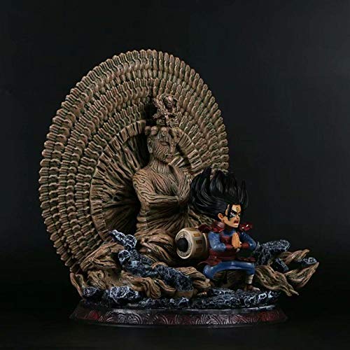 HYHSM Naruto GK Primera generación Naruto Gran Buda Miles de pilares de Mano Figura de Madera Miles de Manos mágicas Figura de Escena de Anime de PVC Decoración de Escritorio de 30 cm en Caja