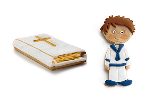 IBILI Cortapastas NIÑO COMUNION+Biblia, Centimeters