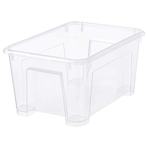 IKEA SAMLA - Caja, transparente