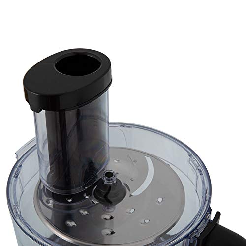 IKOHS KUTCREW - Procesador de Alimentos, Robot de Cocina Multifunción,Picadora, Batidora, Amasadora, Ralladora, 1100W, Bol Procesador 2L, 10 Modos, 3 Velocidades, Cuchillas de Acero Inoxidable (Negro)