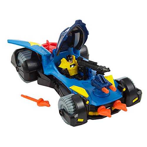 Imaginext Batman, Batmobile Deluxe, Coche de Batman de Juguete (Mattel DHT64)