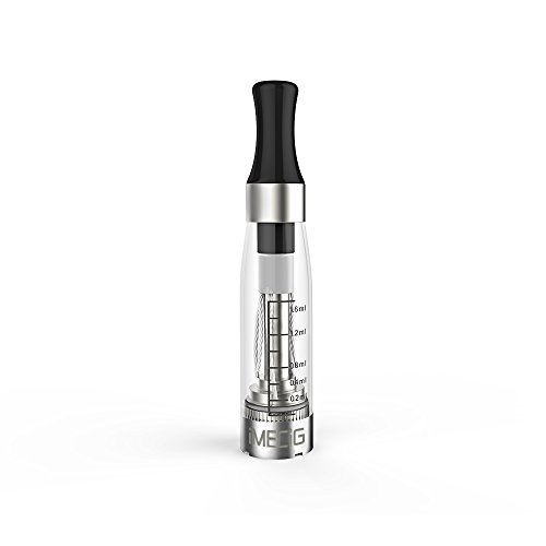 IMECIG® 5 x CE4 Transparente Claro Vapor Atomizador para E-Cig Clearomizer para Ego MT3 CE4 CE5 CE6 Batería de E-Cigarrillo Cigarrillo Electrónico Pluma de Vapor E-Shisha No Nicotina